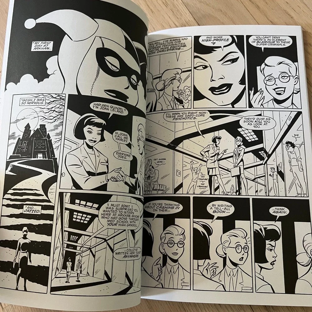 DC Comics Batman Mad Love Harley Quinn & Batman Hush Adult Coloring Book Set 2pc